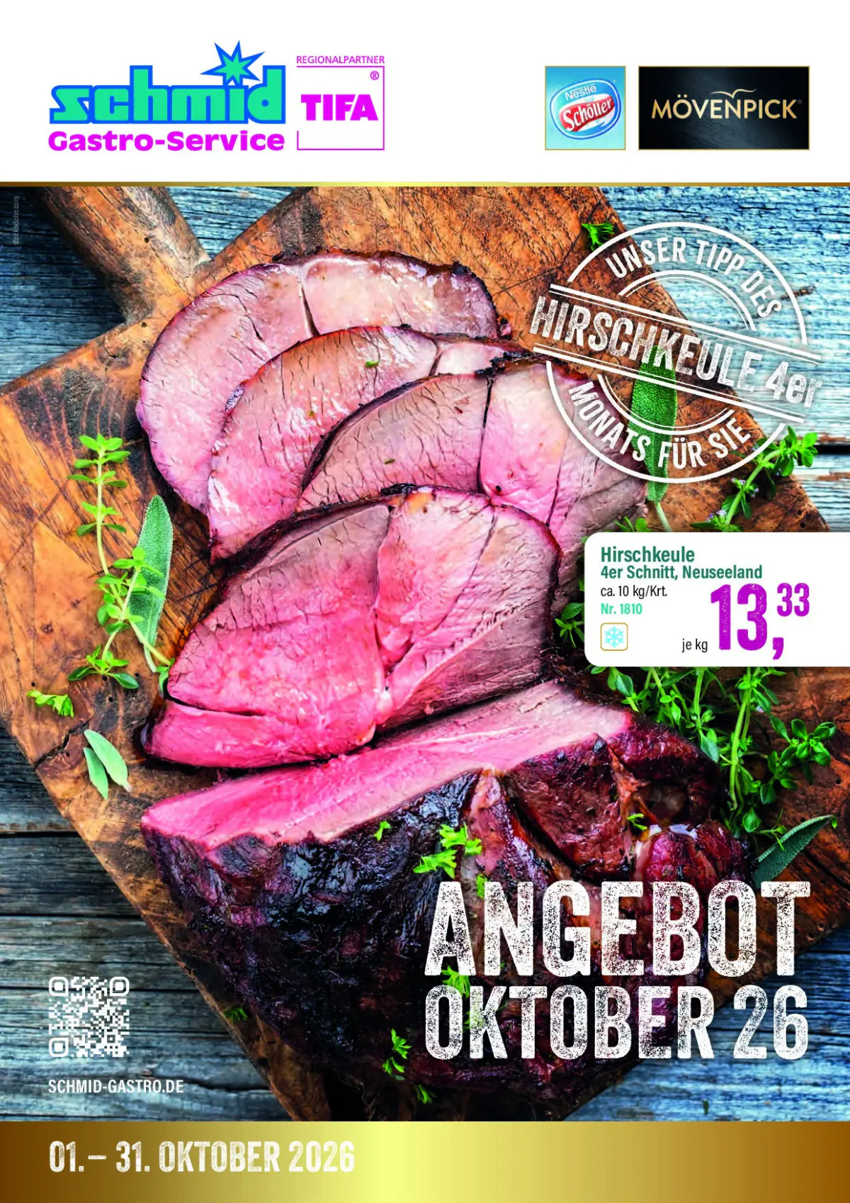 Oktober Angebot 01.10. - 31.10.2026