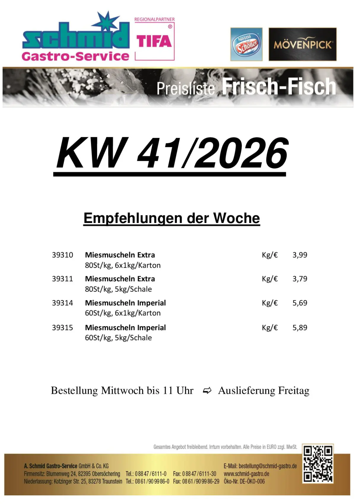Frisch-Fisch KW 41/2026